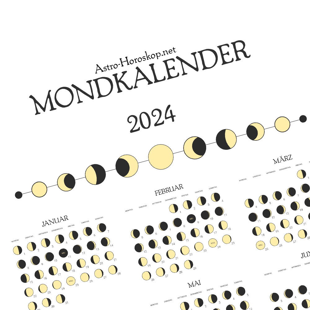 Mondkalender 2024 Thumbnail